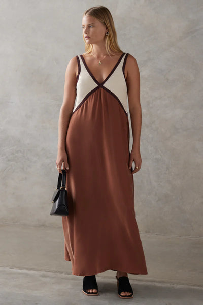 The Naomi Dress - Ochre