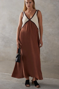 The Naomi Dress - Ochre