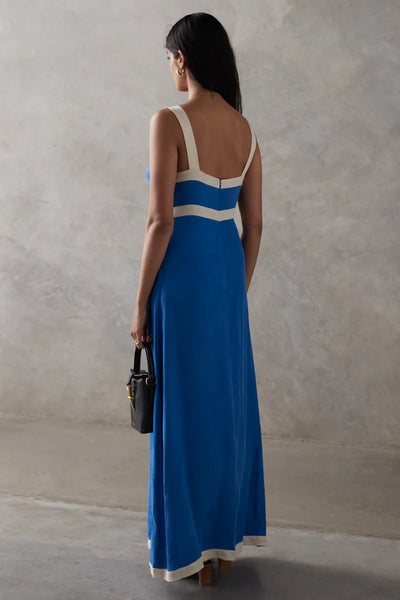 The Amara Dress -Azul