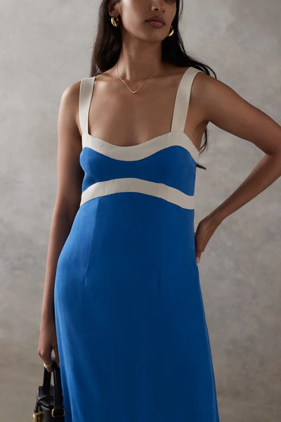 The Amara Dress -Azul