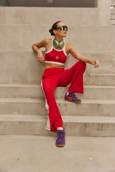 Sportif Pant - Cherry