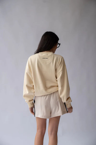 French Tennis Sweatshirt - Blonde Wood