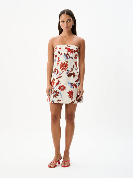 Alba Mini Dress -Cactus Bloom