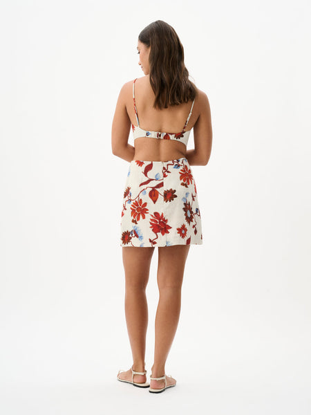 Marcy Mini Skirt - Cactus Bloom