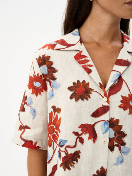 Cruz Shirt - Cactus Bloom