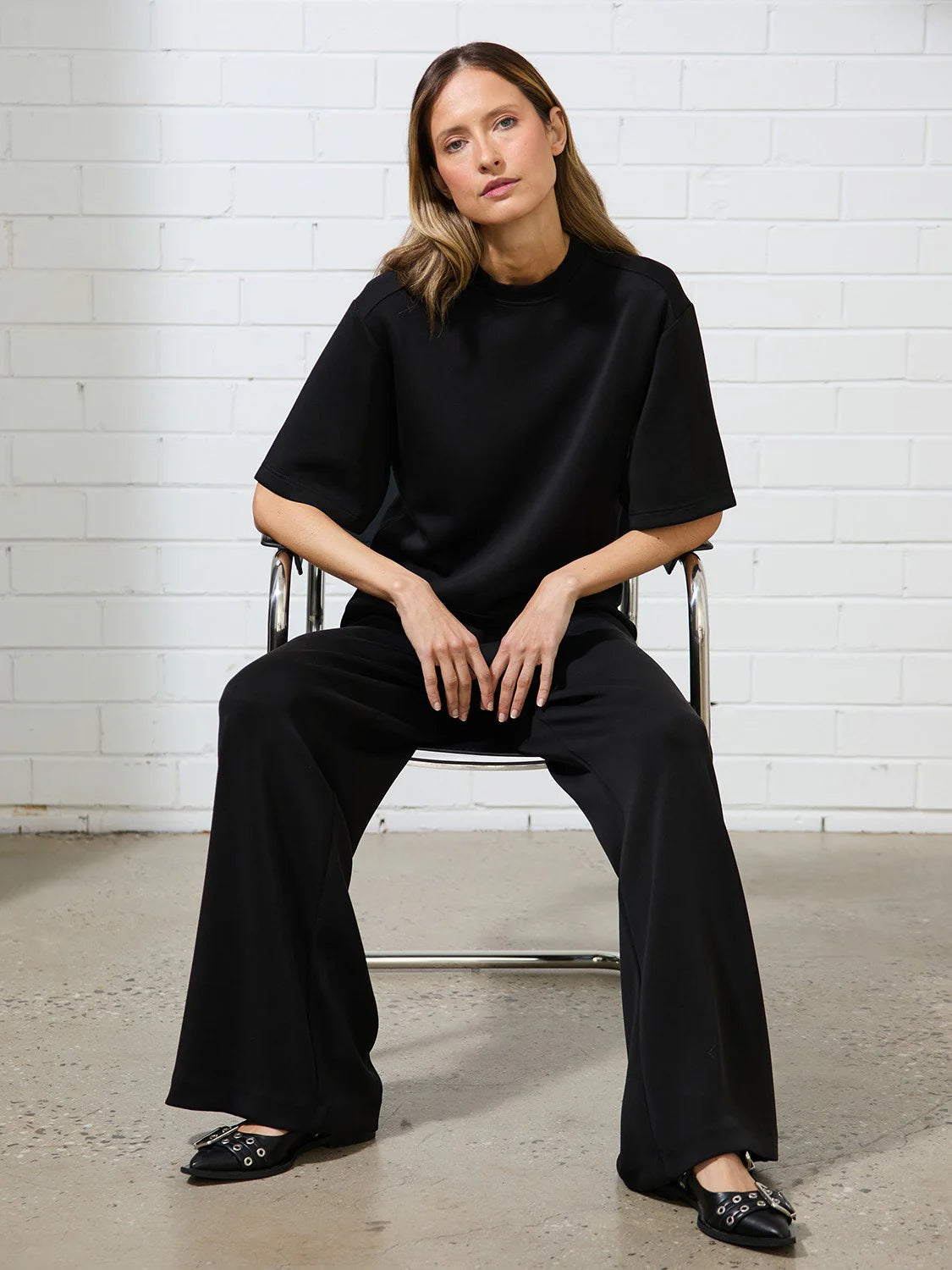 Alessa Relaxed Soft Jersey Pants