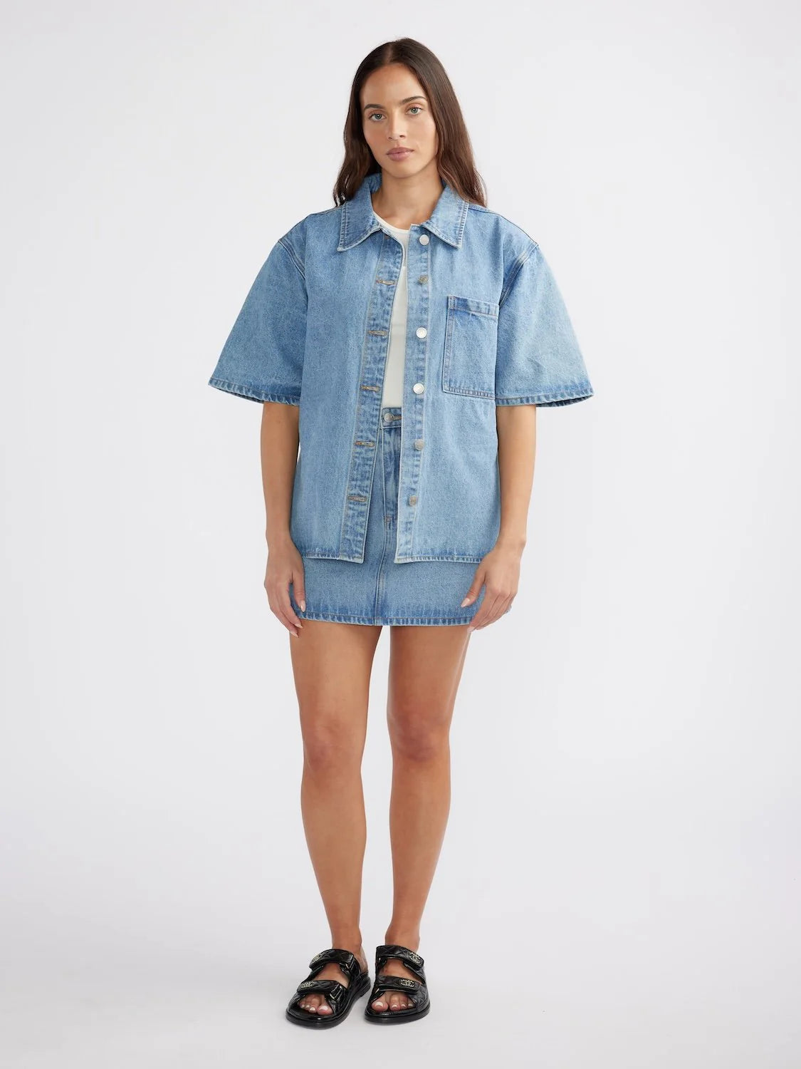 Reece Oversized Denim Shirt