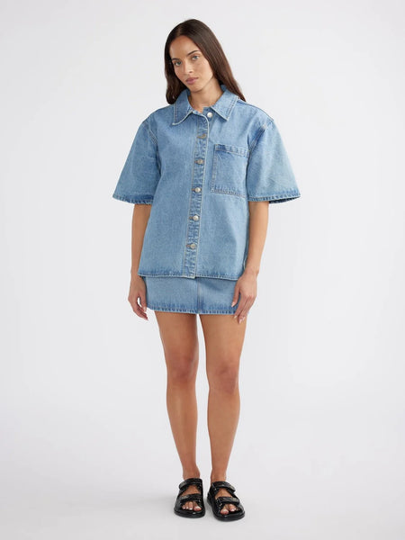 Reece Oversized Denim Shirt