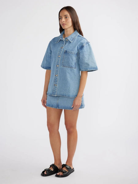 Reece Oversized Denim Shirt