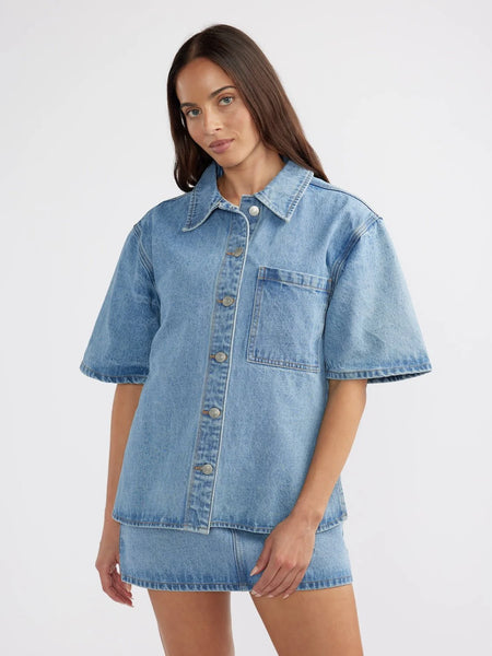 Reece Oversized Denim Shirt