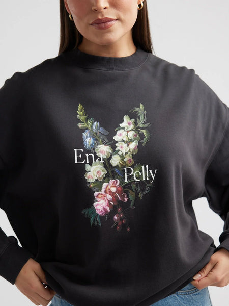 Antique Flower Sweatshirt