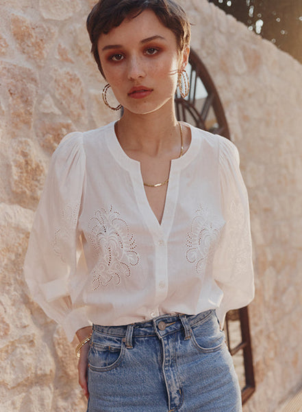 Moroccan Lace Blouse