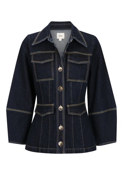 Oscar Denim Jacket Dark Blue