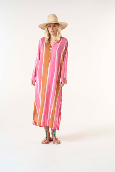 Bazaar Stripe - Moroccan Stripe - Pink