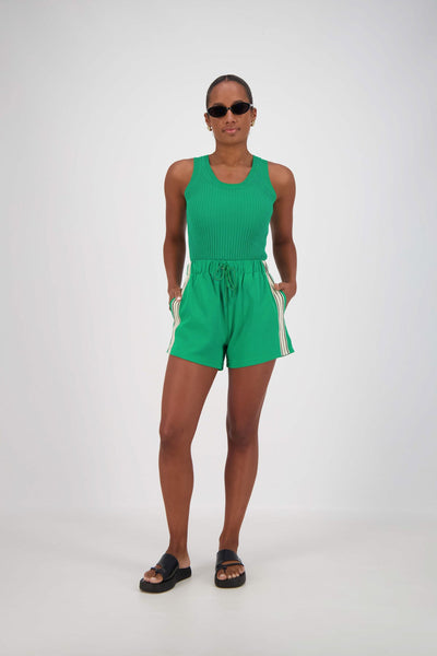 Palma Knit Tank - Green