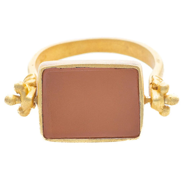 Pink Chalcedony Esther ring