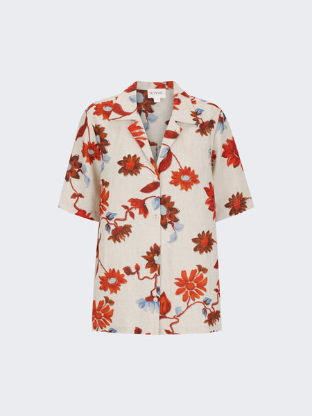 Cruz Shirt - Cactus Bloom