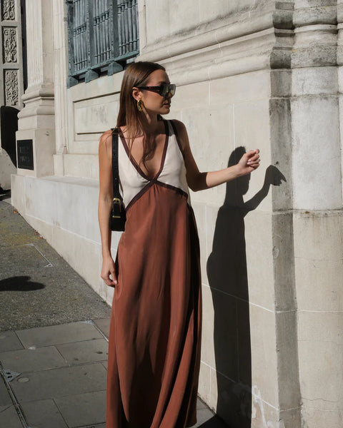 The Naomi Dress - Ochre