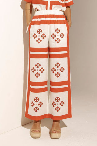 Breeze Pant - Tamarillo Scarf ARRIVING 23RD DEC