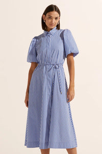 Hark Dress - pacific stripe