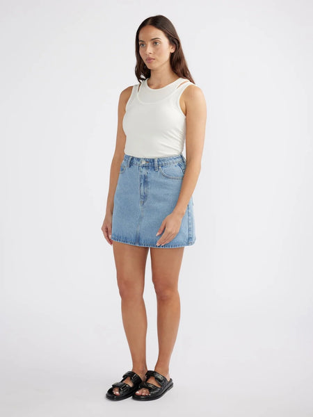 Reece Denim Mini Skirt